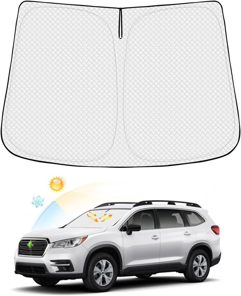 Canvcle Windshield Sun Shade for Subaru Outback 2020-2024 2025 Accessories Thicken 6-Layer Foldable Front Window Sunshade Cover Sun Visor Protector Block UV Rays Keep Vehicle Cool - Image 1